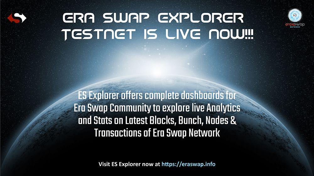 Era Swap Blockchain Explorer