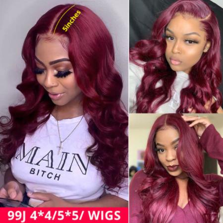 99j lace front wig