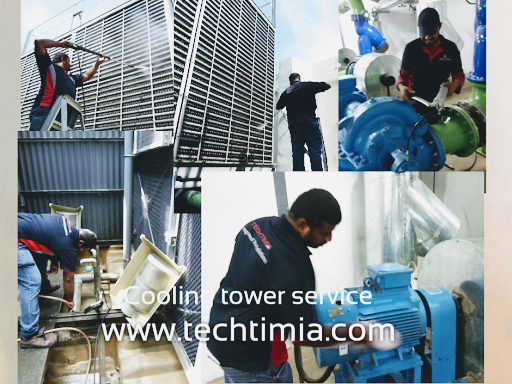 industrial cooling tower maintenance