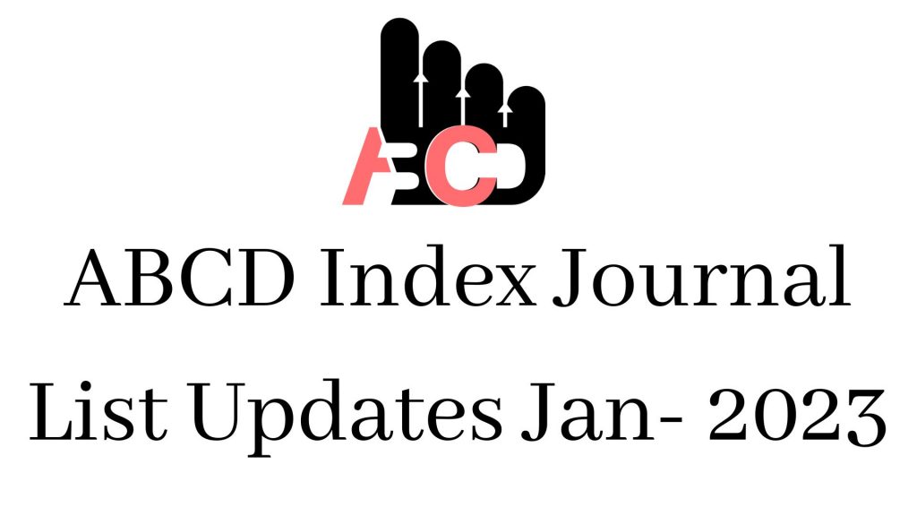 abcd index journal list