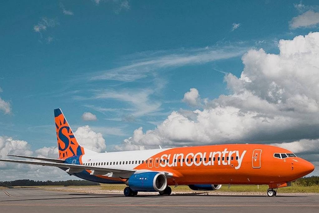 sun country flight change