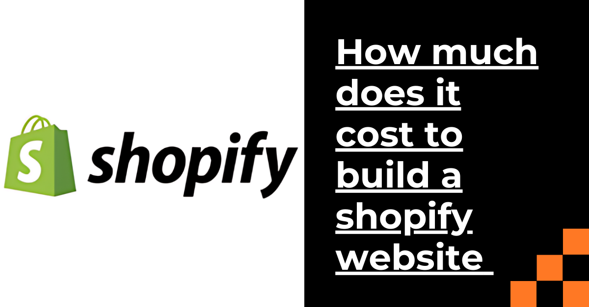 How much does it cost to build a shopify website