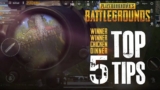 Top 5 PUBG tips and tricks to get Chicken dinner
